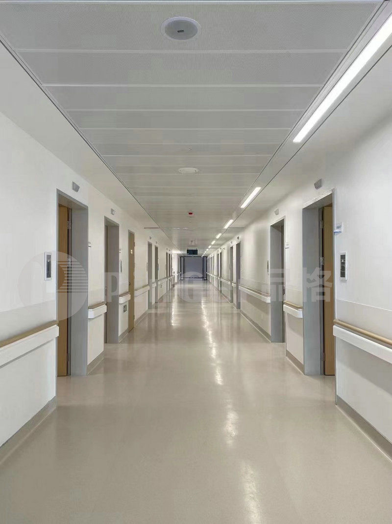 Parachoques de pared de aluminio de PVC anticolisión de hospital