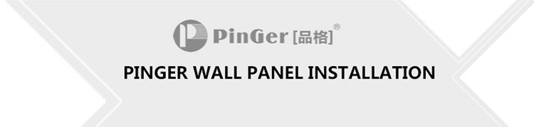 Instalación de panel de pared rígido