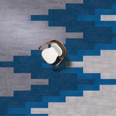 Fabricante chino PinGer Interweave Commercial Carpet  Eco-friendly Backing Flooring Interlocking Carpet Tile